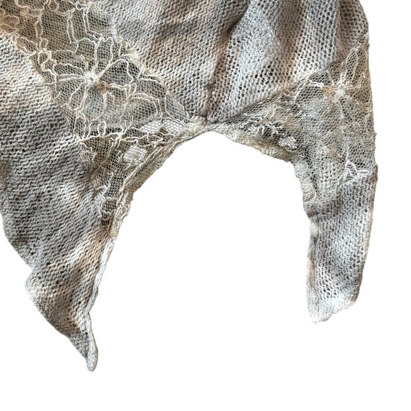 SUNDANCE Open Front Lace Cardigan Sweater Ombre Tie Dye Woman’s Size Small - Picture 7 of 10